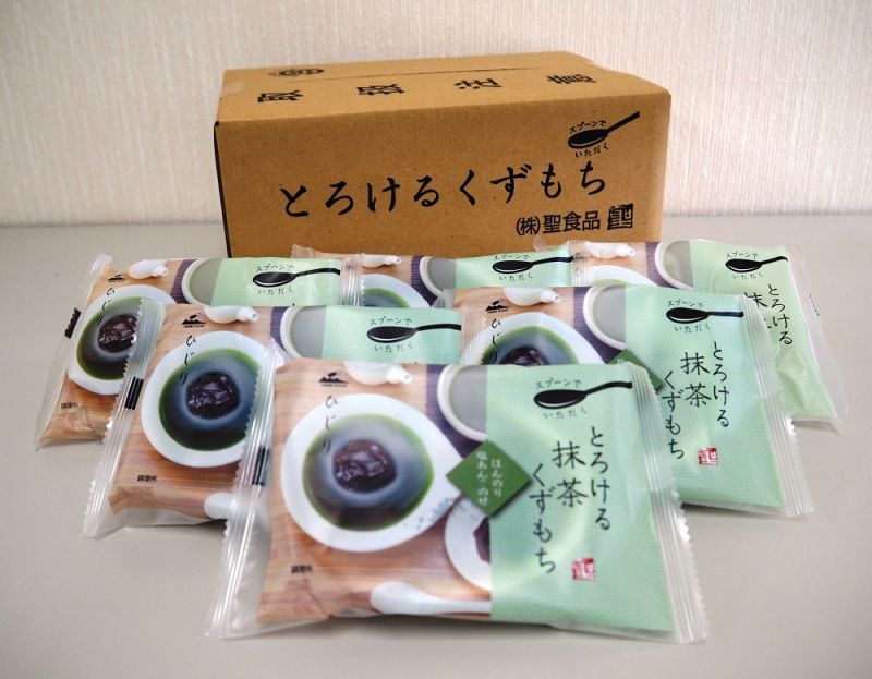 画像1: とろける抹茶くずもちセット（6袋入）【通販専用商品】【夏季限定販売（3月〜9月）】